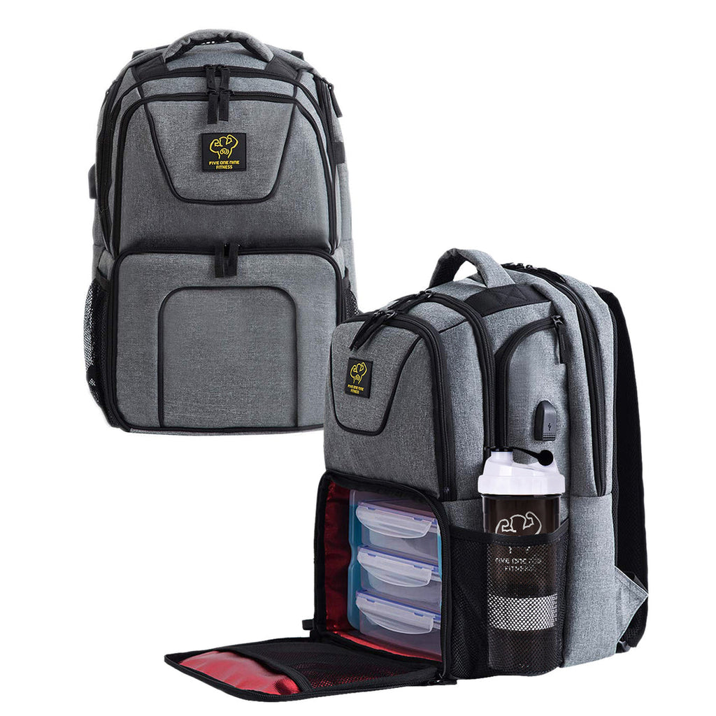 3 Meal - Classic Medium Backpack - Grey